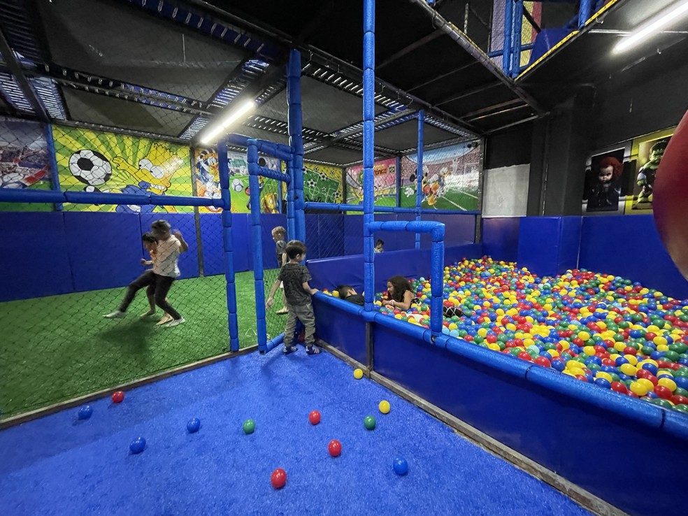 O restaurante Fantástico tem brinquedos para agradar às crianças — Foto: Divulgação/Shopping Via Brasil