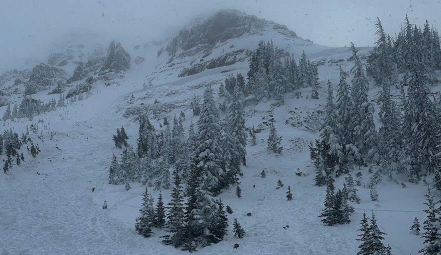 Esquiador morre após ser 'engolido' por avalanche de neve nos EUA