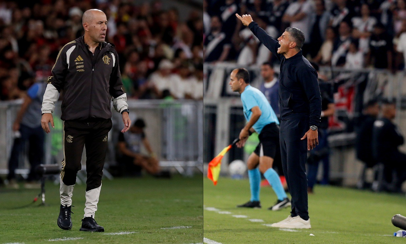Clássico de Vasco e Flamengo, no Nilton Santos, hoje, será sexto duelo entre técnicos portugueses