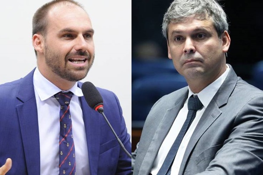 Eduardo Bolsonaro e Lindbergh Farias