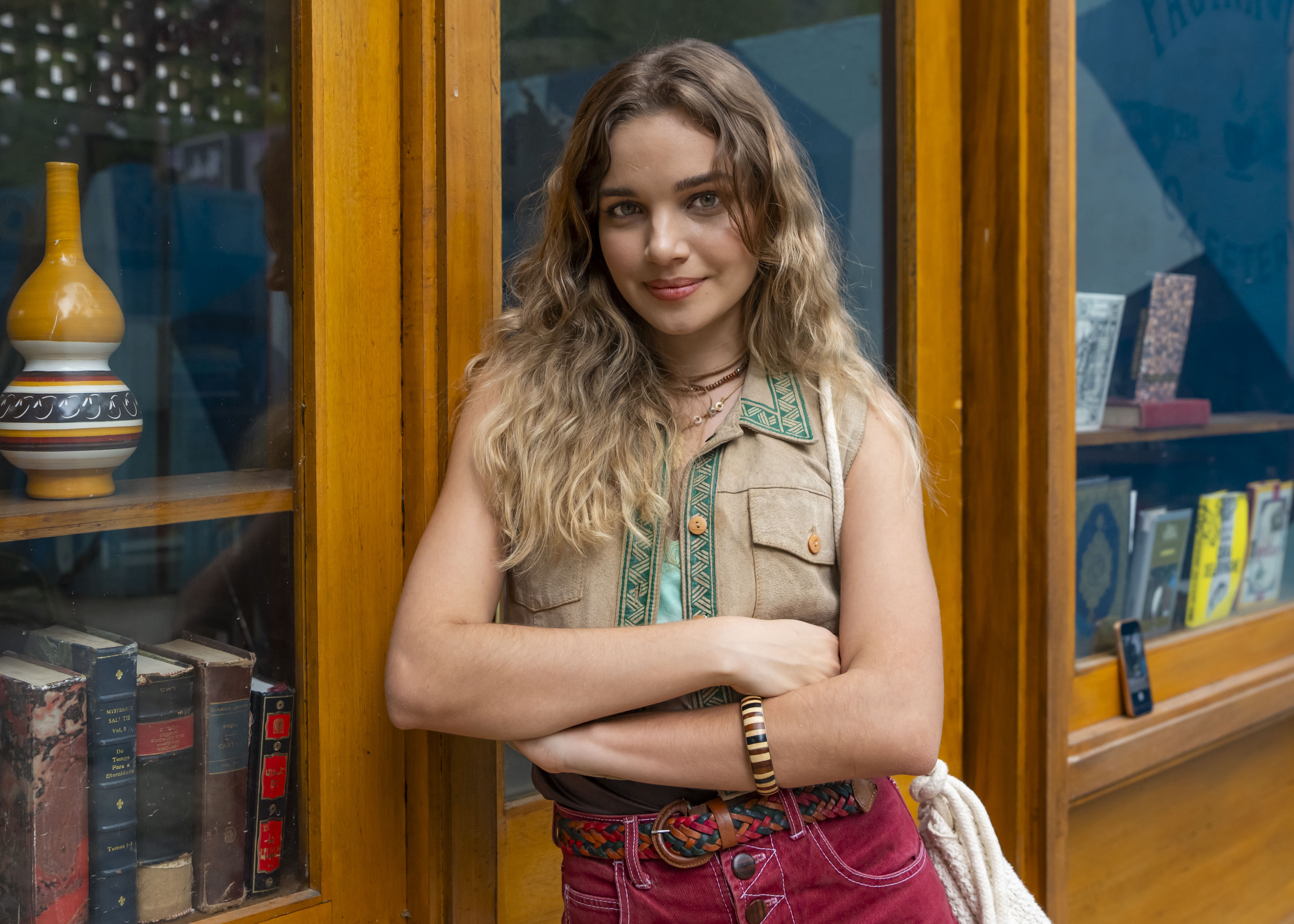Protagonista de 'Pssica', da Netflix, Domithila Cattete vai entrar em 'Por você'. Veja a primeira foto da personagem