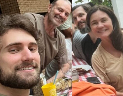 Felipe Ricca is the son of Marco Ricca and Adriana Estevez and son-in-law of Vladimir Brichta — Photo: Reproduction/Instagram