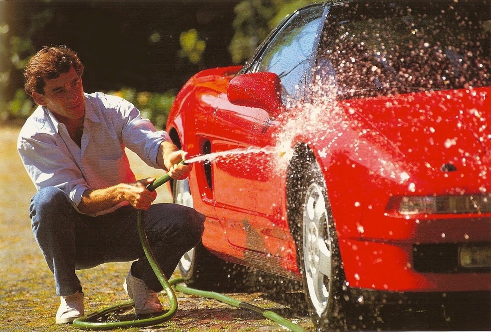 Carro que pertenceu ao ídolo Ayrton Senna é colocado à venda por R$ 3,1 milhões — Foto: Reprodução