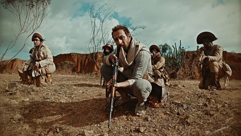 Irandhir Santos como Arduíno, em 'Guerreiros do sol' — Foto: Divulgação TV Globo/Estevam Avellar