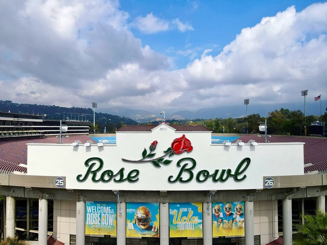 Rose Bowl Stadium, em Pasadena, Califórnia — Foto: Reprodução