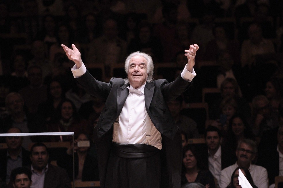O maestro João Carlos Martin — Foto: Reprodução