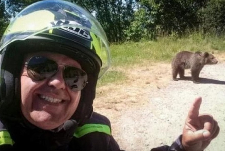 Motociclista italiano foi morto por urso na Romênia