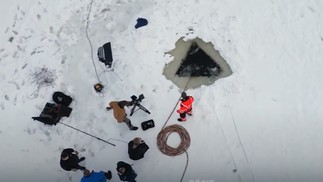 Óvni que teria caído há 77 anos pode ter sido encontrado na Noruega — Foto: Reprodução/YouTube