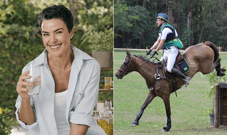 Paixão por cavalos e foco no trabalho: quem é o marido de Ana Paula Arósio, que leva vida discreta com ela há 15 anos