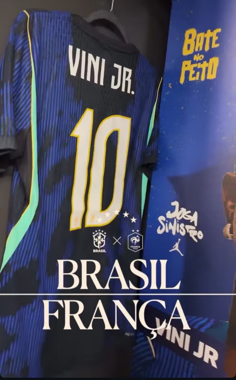 Vini Jr. diz que Neymar deverá usar a camisa 10 do Brasil na Copa do ...