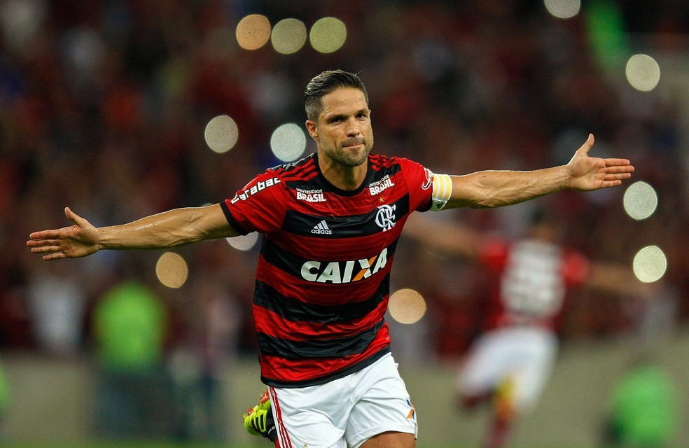 Diego Ribas, jogador do Flamengo — Foto: André Durão