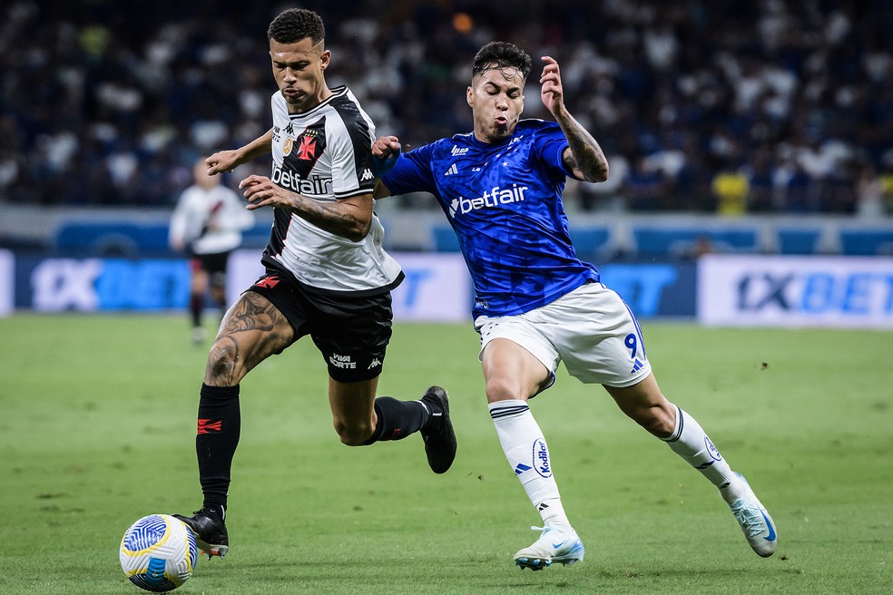 Vasco segurou empate com o Cruzeiro, no Mineirão — Foto: Gustavo Aleixo/Cruzeiro