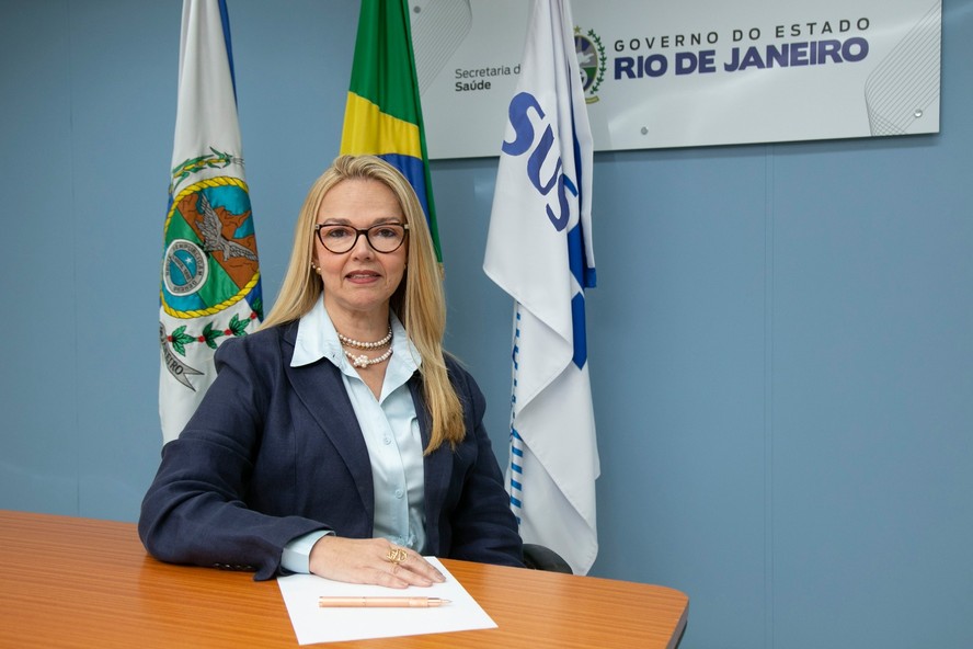 Claudia Maria Braga de Mello assume a secretaria estadual de Saúde do Rio