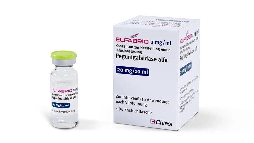 Medicamento Elfabrio (alfapegunigalsidase)
