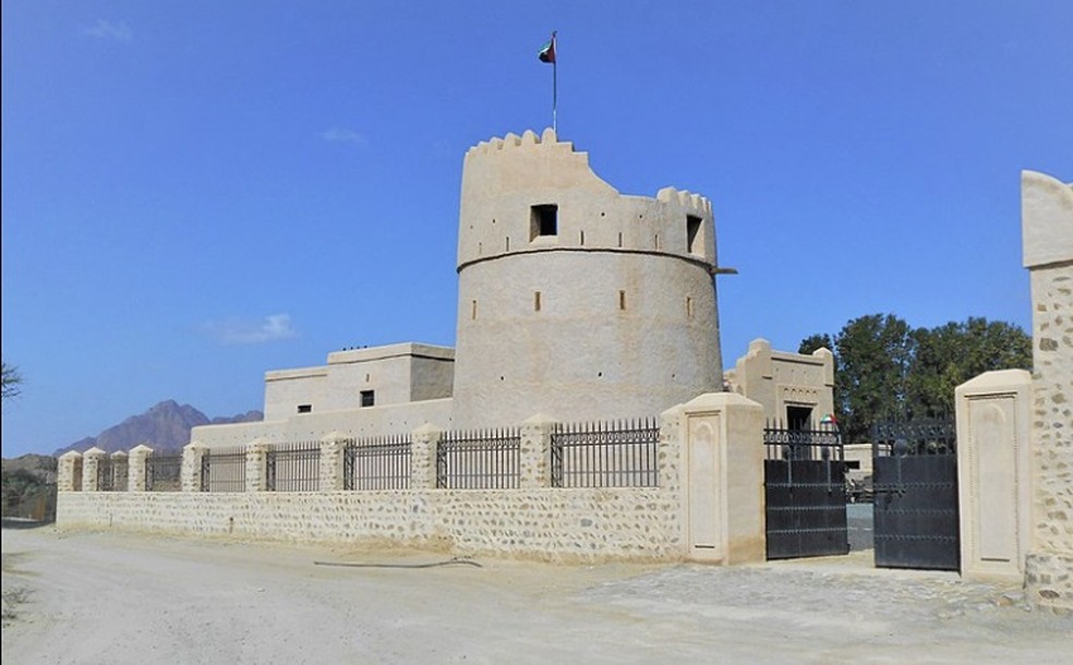 Forte de Masafi, no emirado de Ras al-Khaimah — Foto: Wikipedia