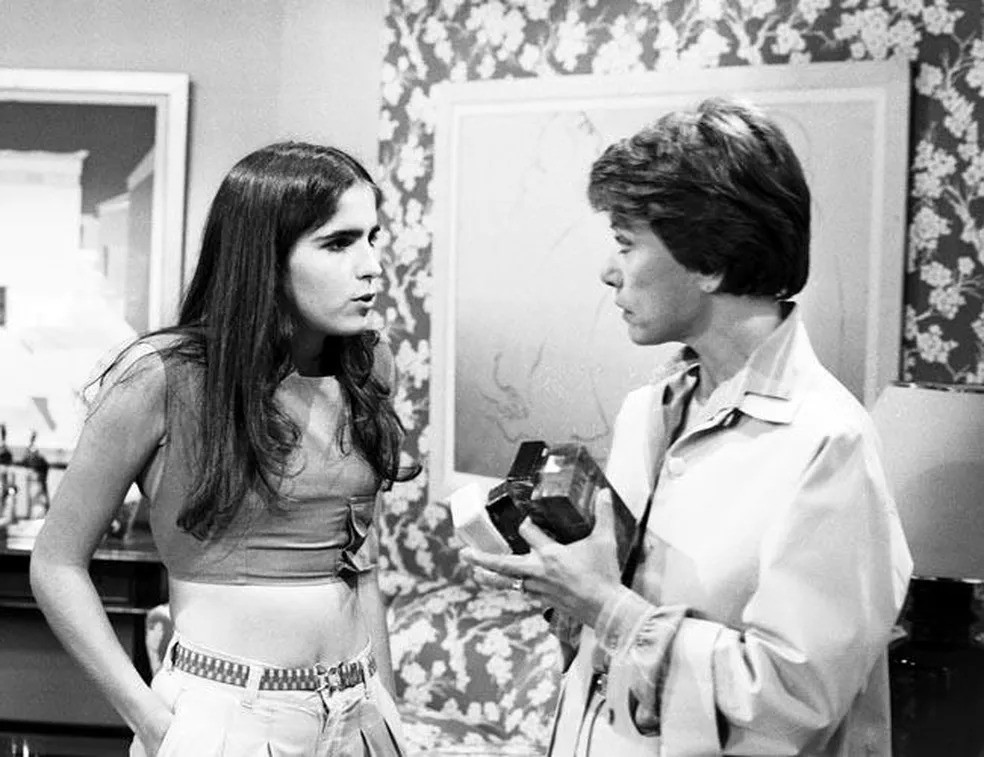 Malu Mader e Dina Sfat em 'Eu Prometo', 1983 — Foto: Acervo/Globo