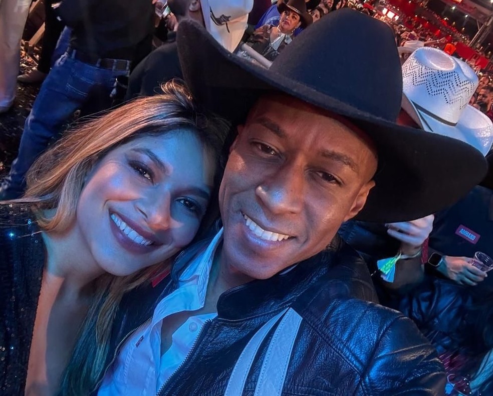 Everton Neguinho e Emilyn Marçal — Foto: Reprodução/Instagram