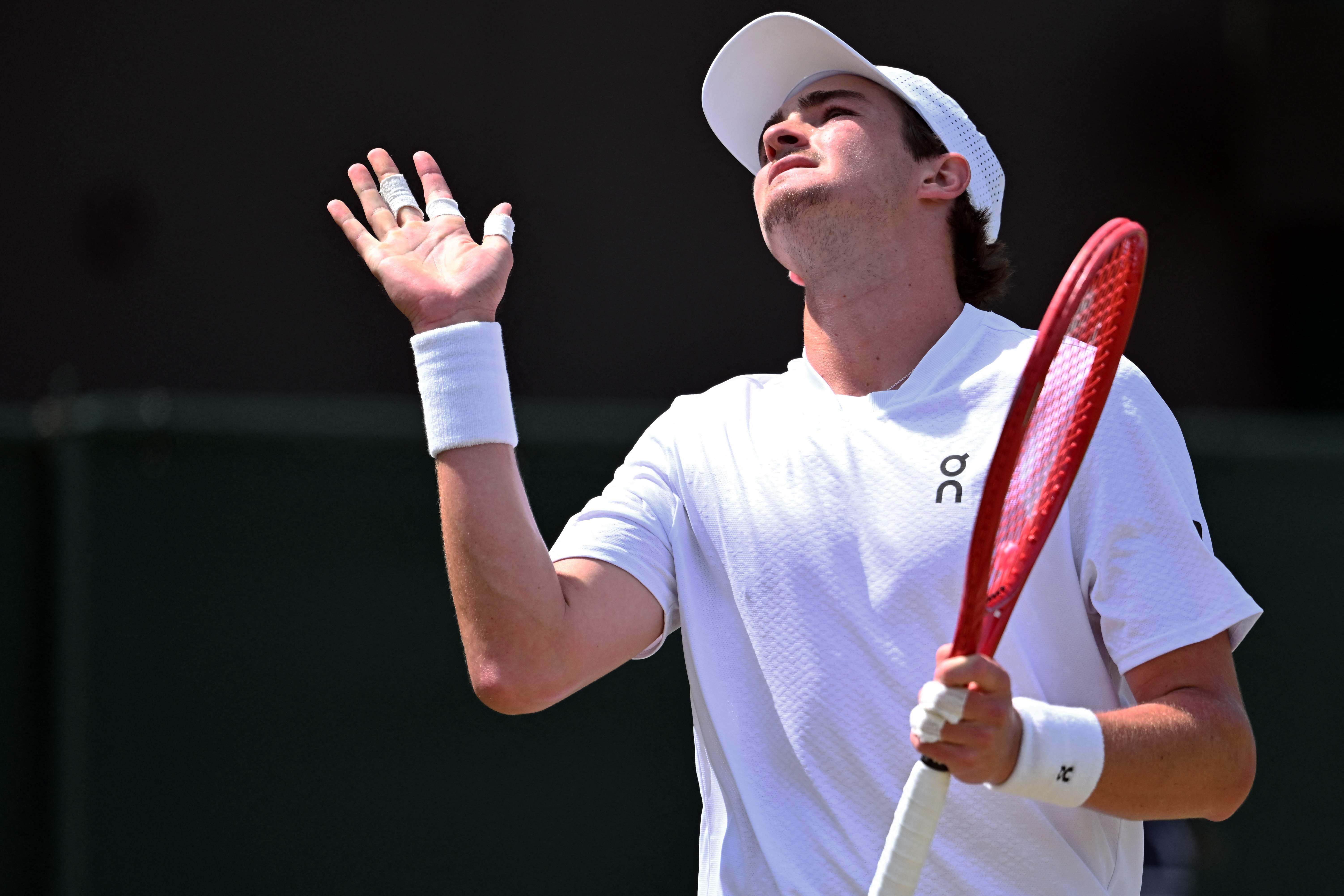 João Fonseca após derrota em Wimbledon: 'Foi mais uma grande campanha'