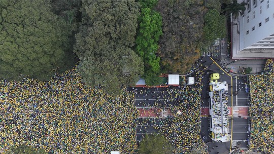 Ato bolsonarista no 7 de Setembro teve 45 mil pessoas, um quarto do público da manifestação anterior