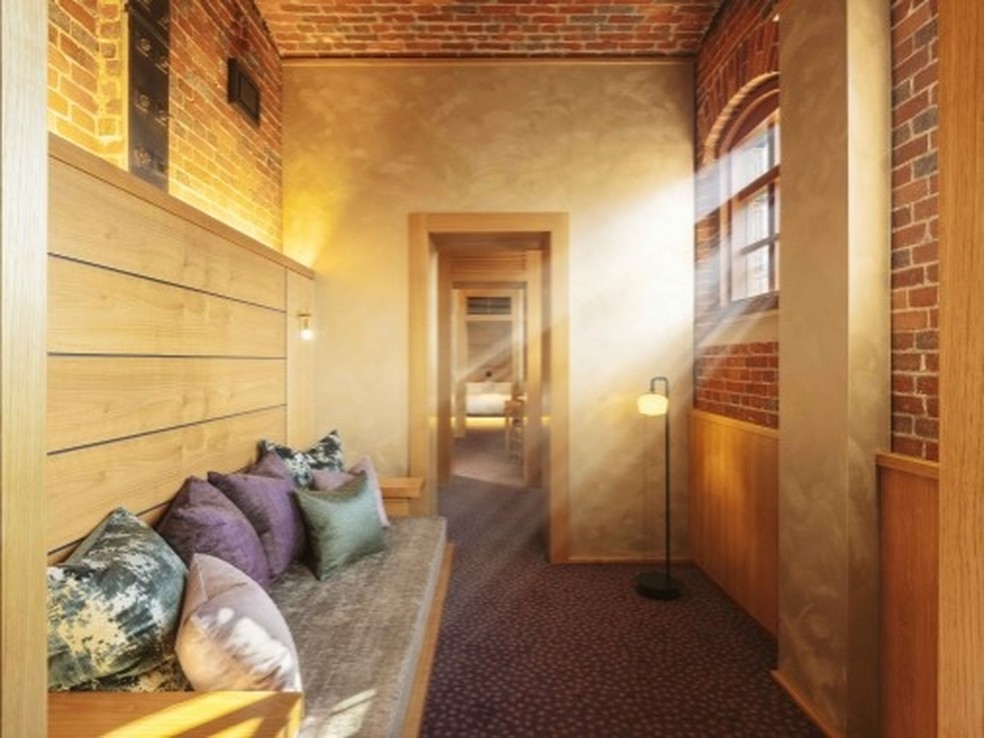 Antigas celas foram transformadas em su�tes de luxo no HOSHINOYA Nara Prison - Foto: Reprodu��o / HOSHINOYA Nara Prison