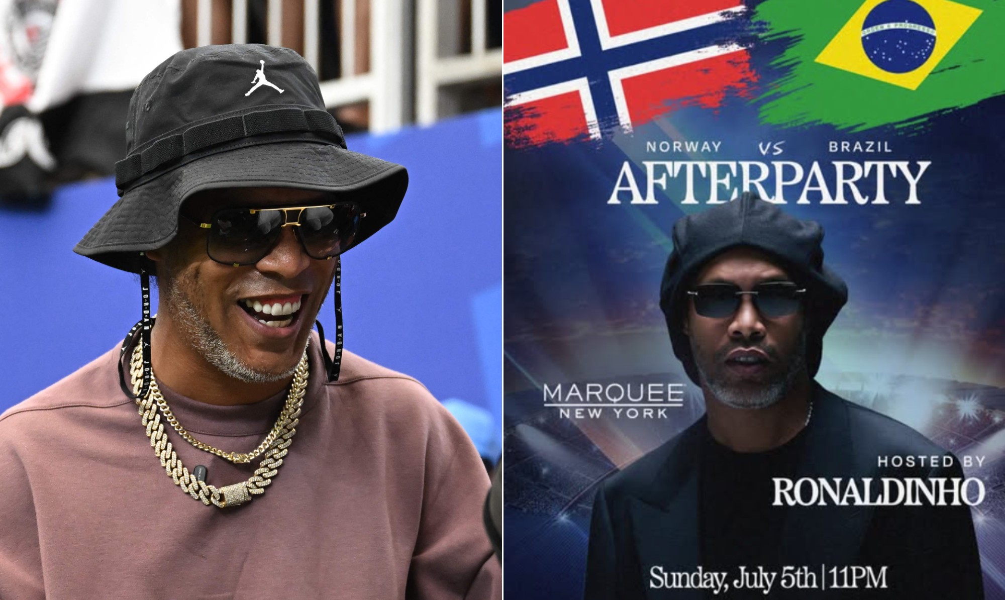Rolê aleatório': Ronaldinho Gaúcho será anfitrião de 'after' do