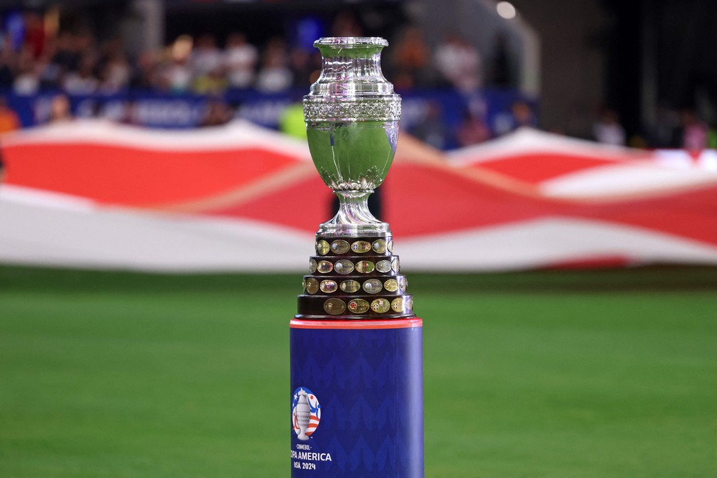 Copa América de 2024 foi realizada nos Estados Unidos — Foto: CHARLY TRIBALLEAU / AFP