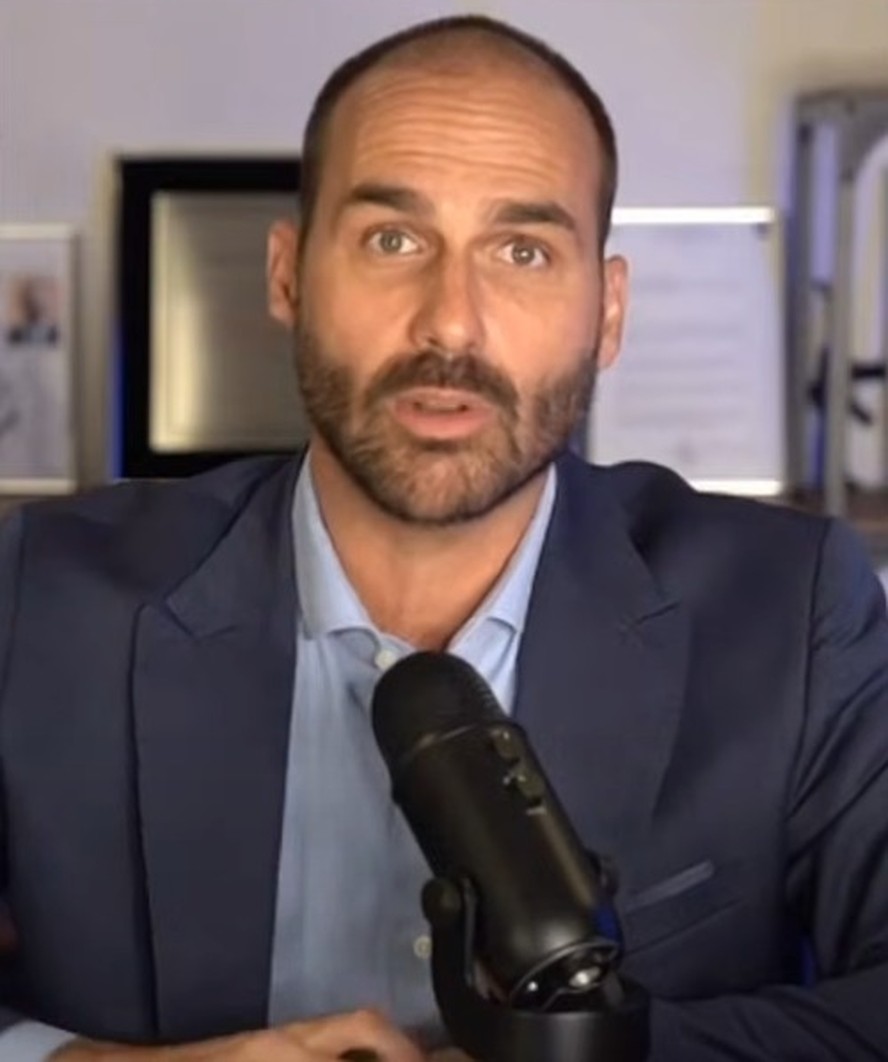 Eduardo Bolsonaro em entrevista ao podcast Inteligência Ltda.