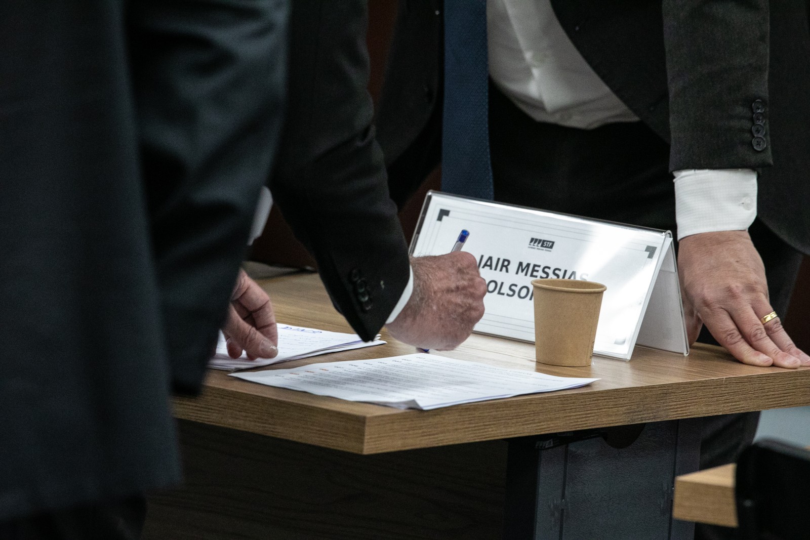 Supremo Tribunal Federal (STF) - Após Cid e Ramagem, STF retoma interrogatório com ex-comandante da Marinha no governo Bolsonaro — Foto: Brenno Carvalho / Agência O Globo