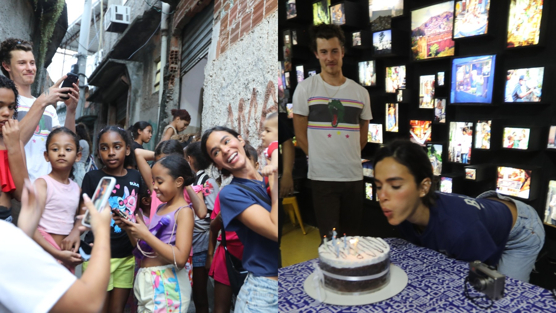 Bruna Marquezine e Shawn Mendes: amor e solidariedade no aniversário da atriz