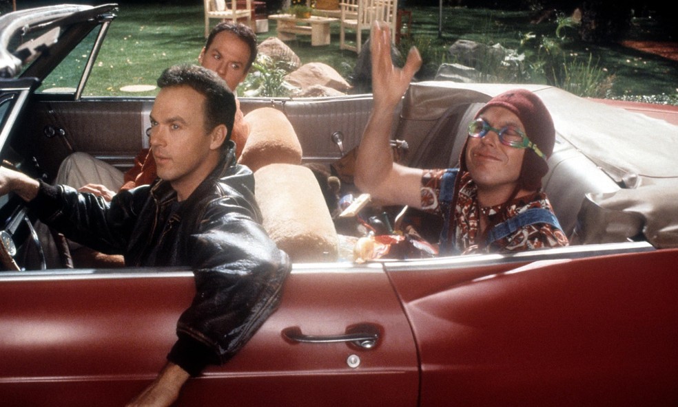 Michael Keaton em'Eu, minha mulher e minhas cópias' (1996) — Foto: Reprodução