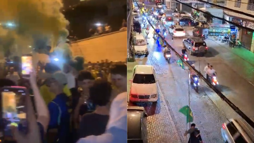 Vitória do Brasil sobre o Japão é celebrada no Líbano; vídeos