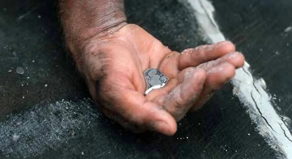 Merc&uacute;rio &eacute; usado em garimpo ilegal &mdash; Foto: Ipen/Divulga&ccedil;&atilde;o/Arquivo