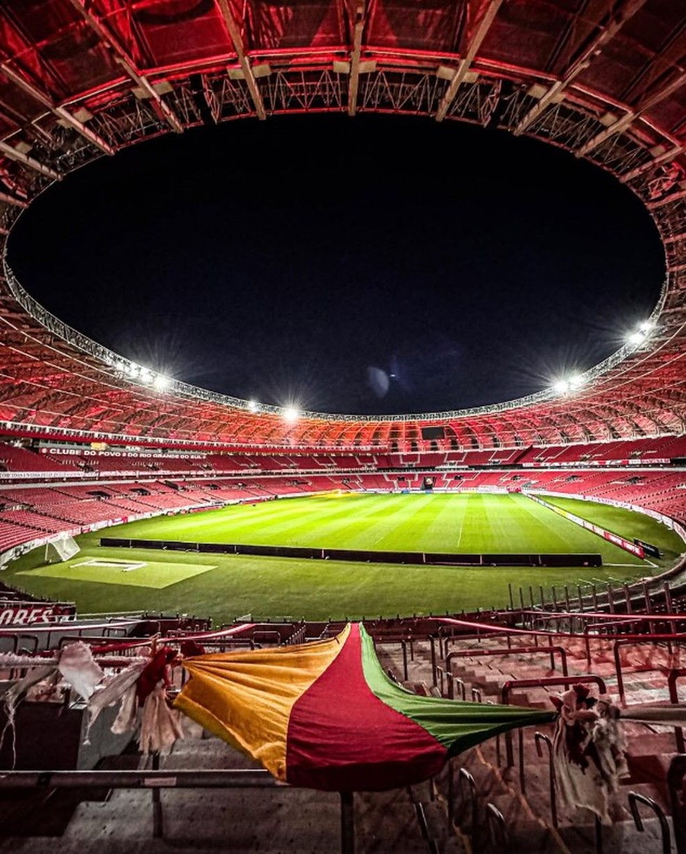 O estádio Beira-Rio atualmente — Foto: Divulgação