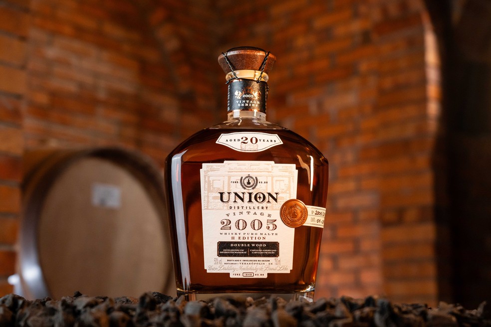 O Pure Malt Vintage 2005 da Union Distillery — Foto: Divulgação