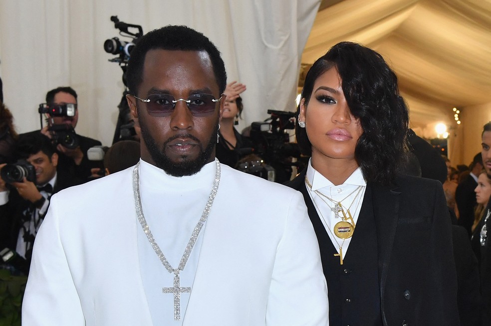 Sean'Diddy'Combs E Cassie Ventura no Met Gala, Quando Ainda Estavam Juntos - Foto: Angela Weiss/AFP