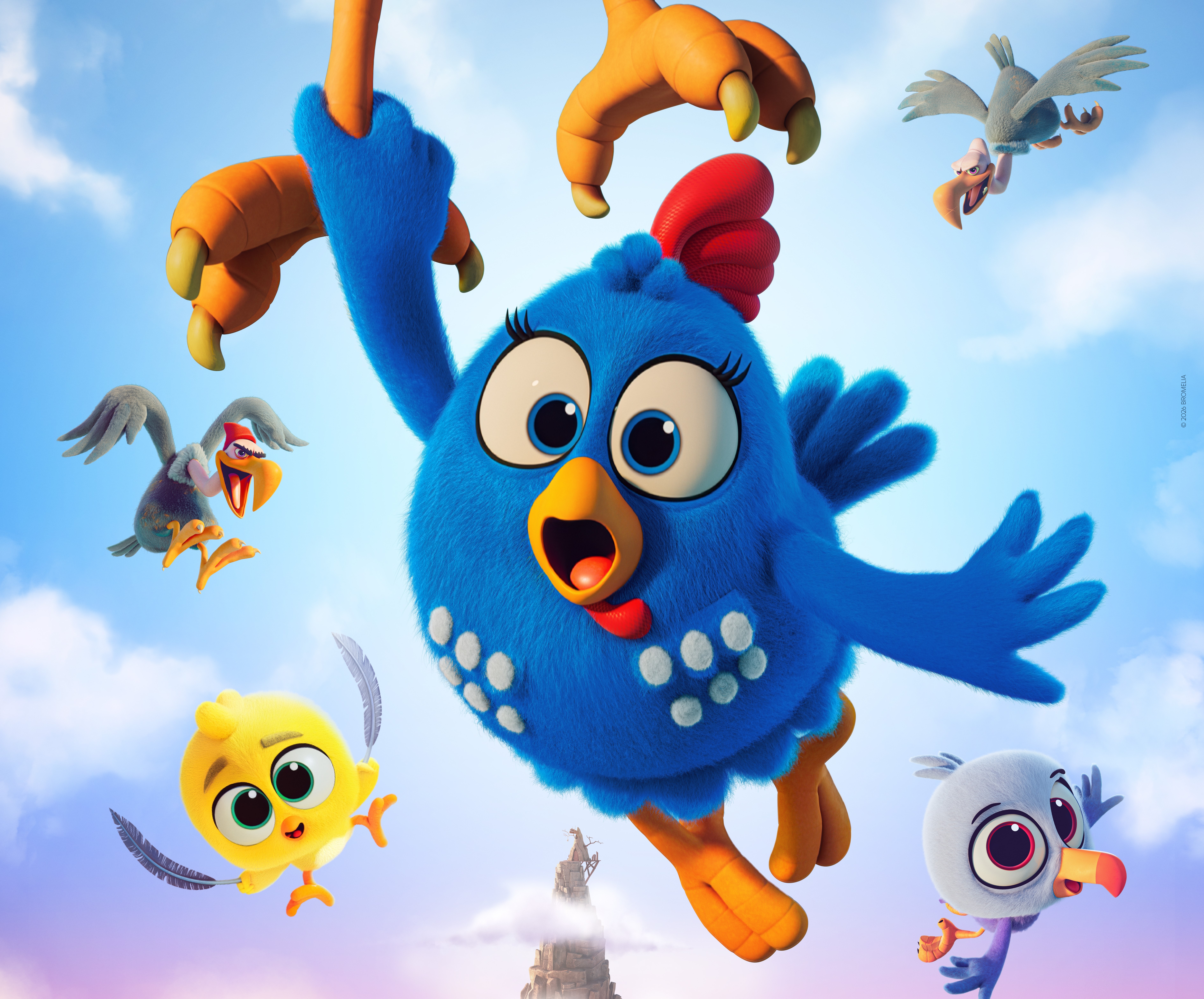 'Galinha Pintadinha - O filme' estreia em outubro nos cinemas, com uma aventura em 3D