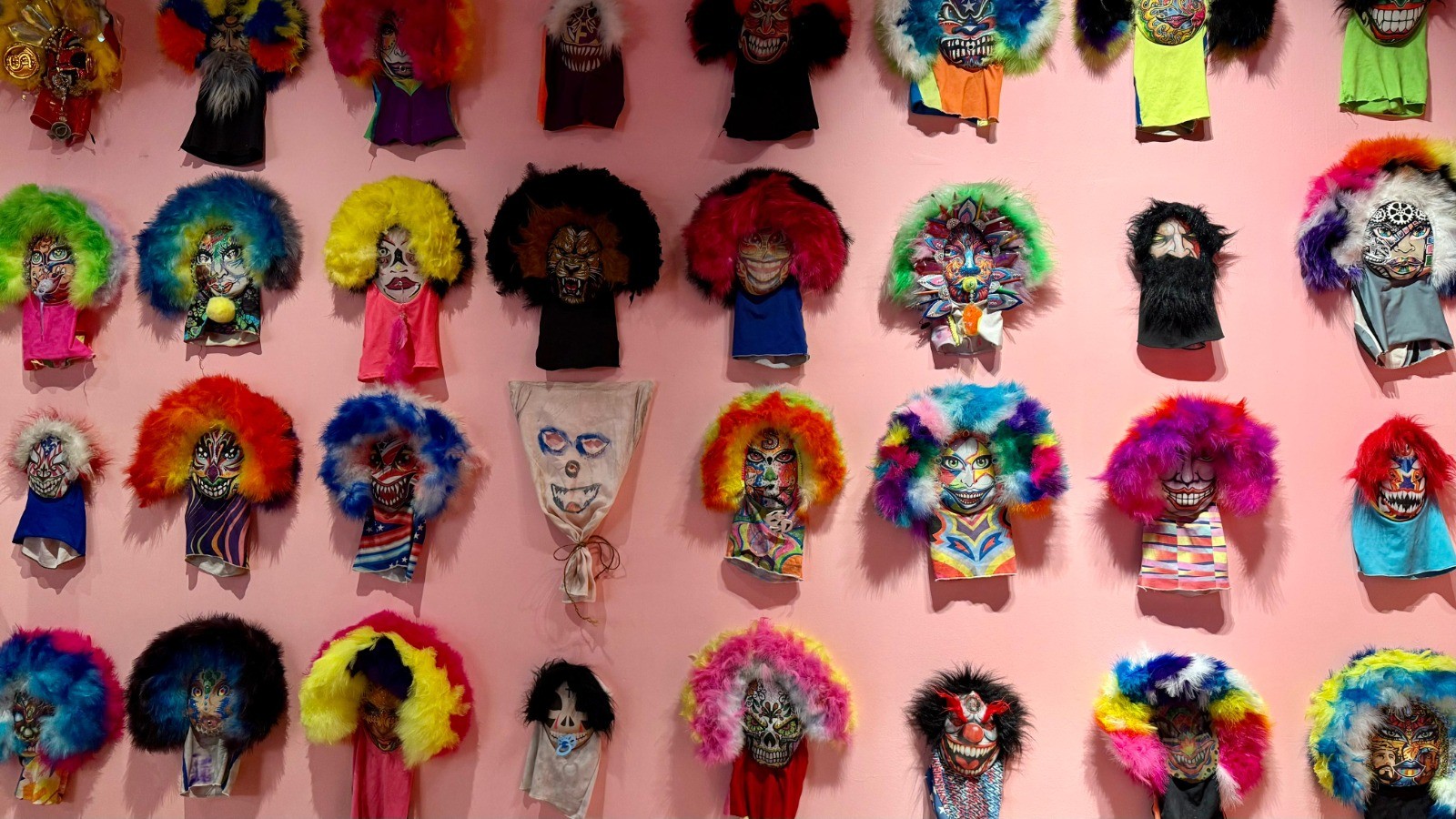 Football masks unveiled in Ocupação Iboru – Photo: Divulgação/@youknowmyface