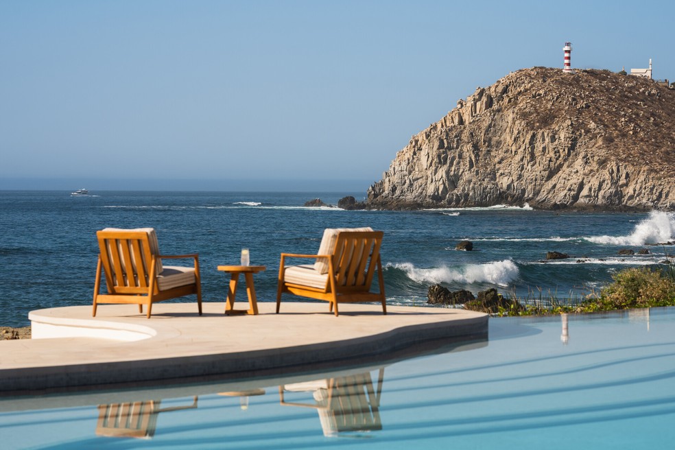 Hotéis do corredor turístico de Los Cabos: vista para o mar — Foto: Divulgação