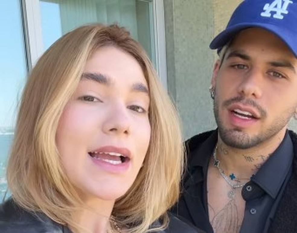 Virginia e Zé Felipe — Foto: Reprodução