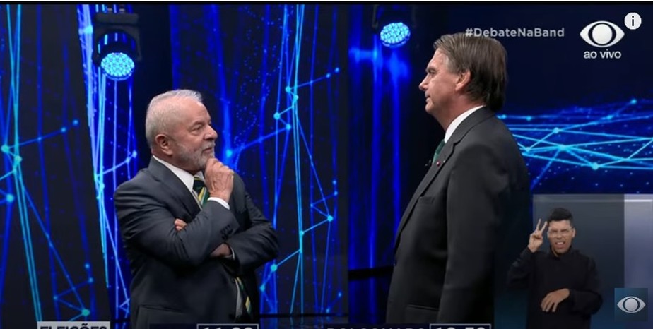Debate: Lula e Bolsonaro estancam desgaste, dizem equipes - 29/10