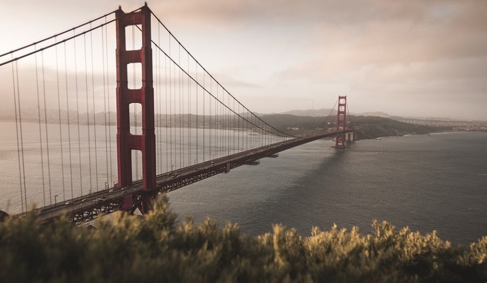 Baía de São Francisco - Califórnia — Foto: Pixabay