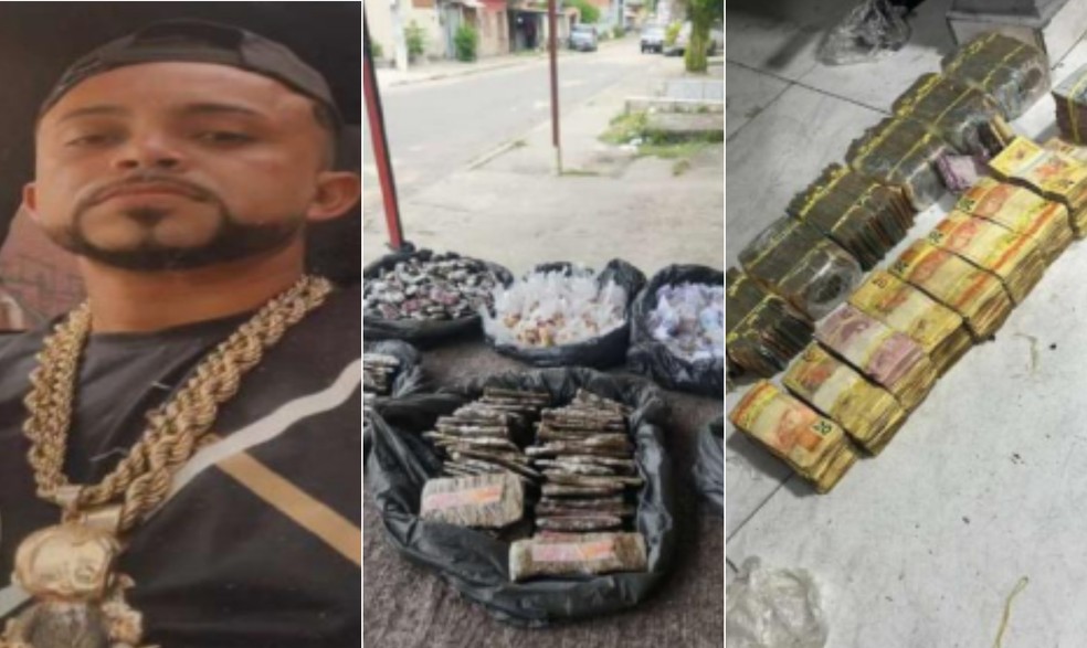 José Severino da Silva Junior, conhecido como Soró do Castelar, é chefe do tráfico na comunidade Castelar — Foto: Reprodução