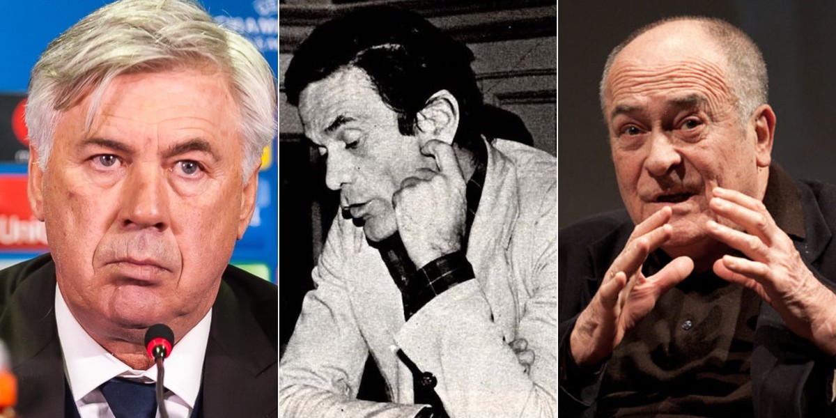 Carlo Ancelotti ajudou na reconciliação de dois cineastas italianos; entenda