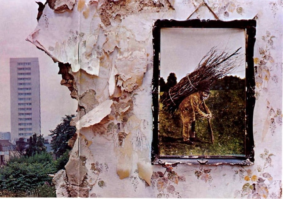 De onde veio o velhinho na capa de 'Led Zeppelin IV'? Pesquisador
