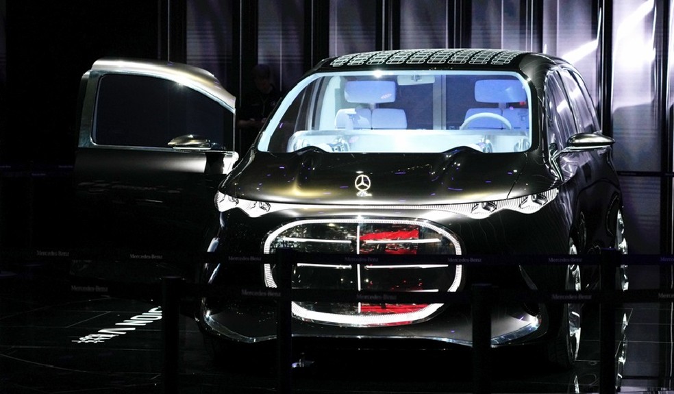 O Vision V, da Mercedes — Foto: Qilai Shen/Bloomberg