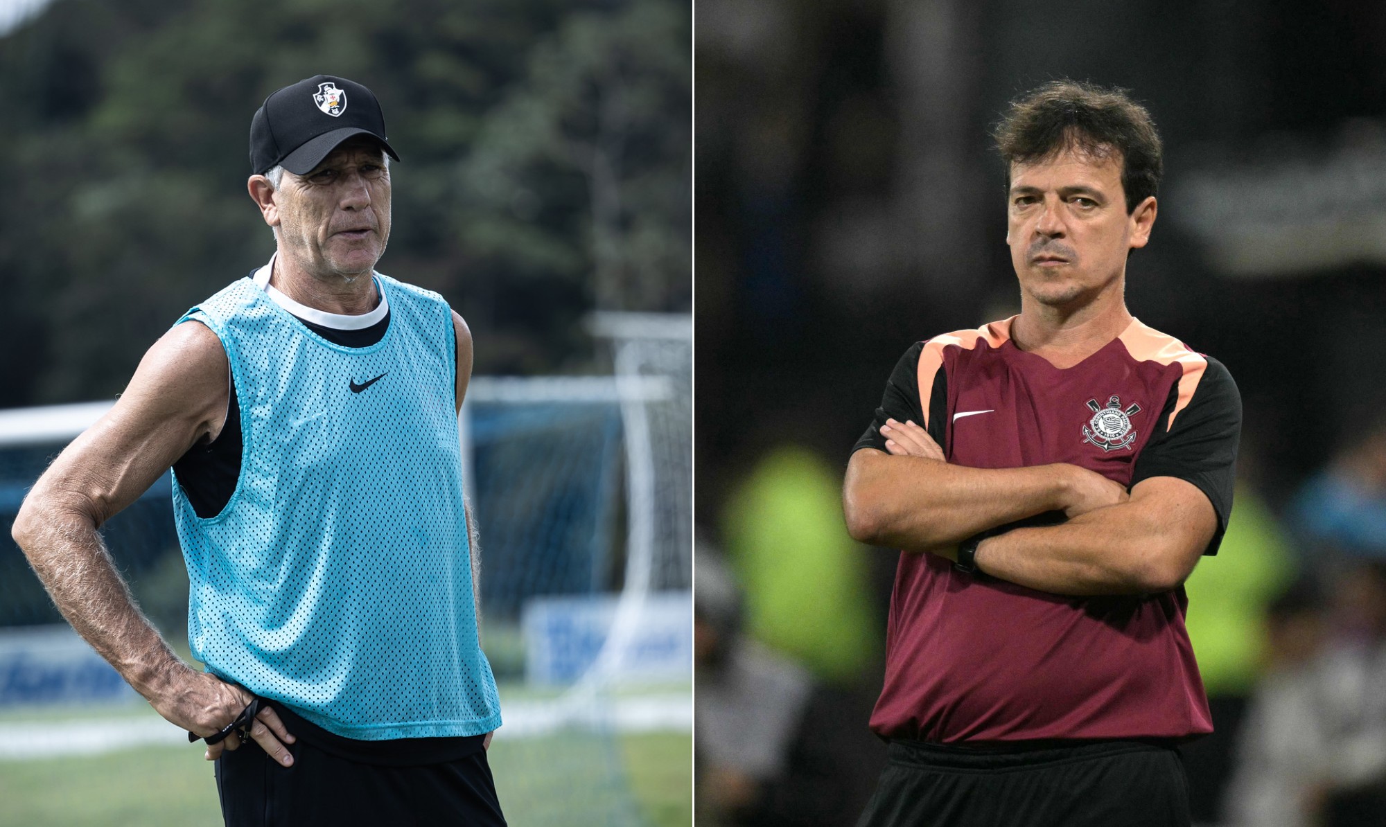 Vasco reencontra Diniz em primeiro duelo contra o Corinthians após vice da Copa do Brasil