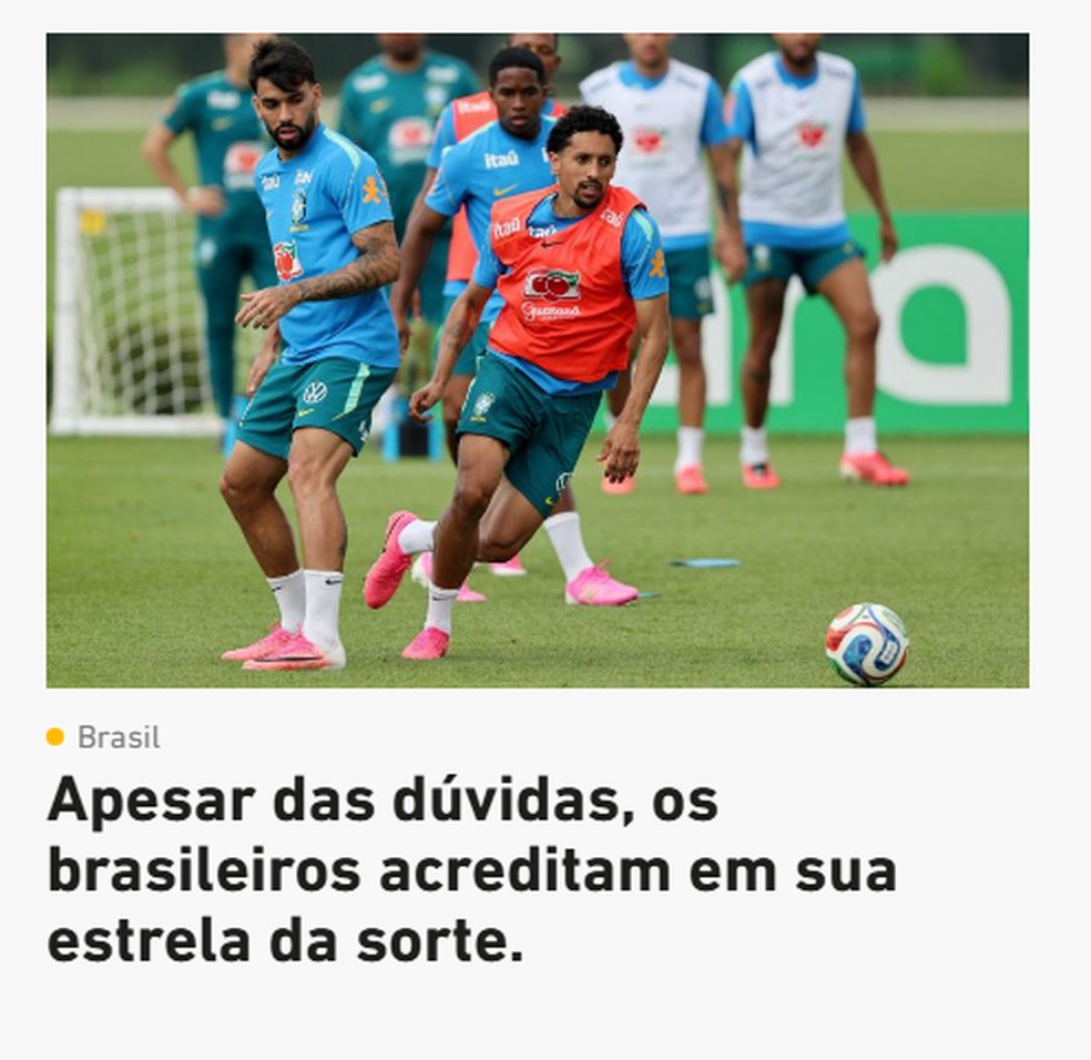 L'Équipe adota uma abordagem mais cautelosa — Foto: Reprodução