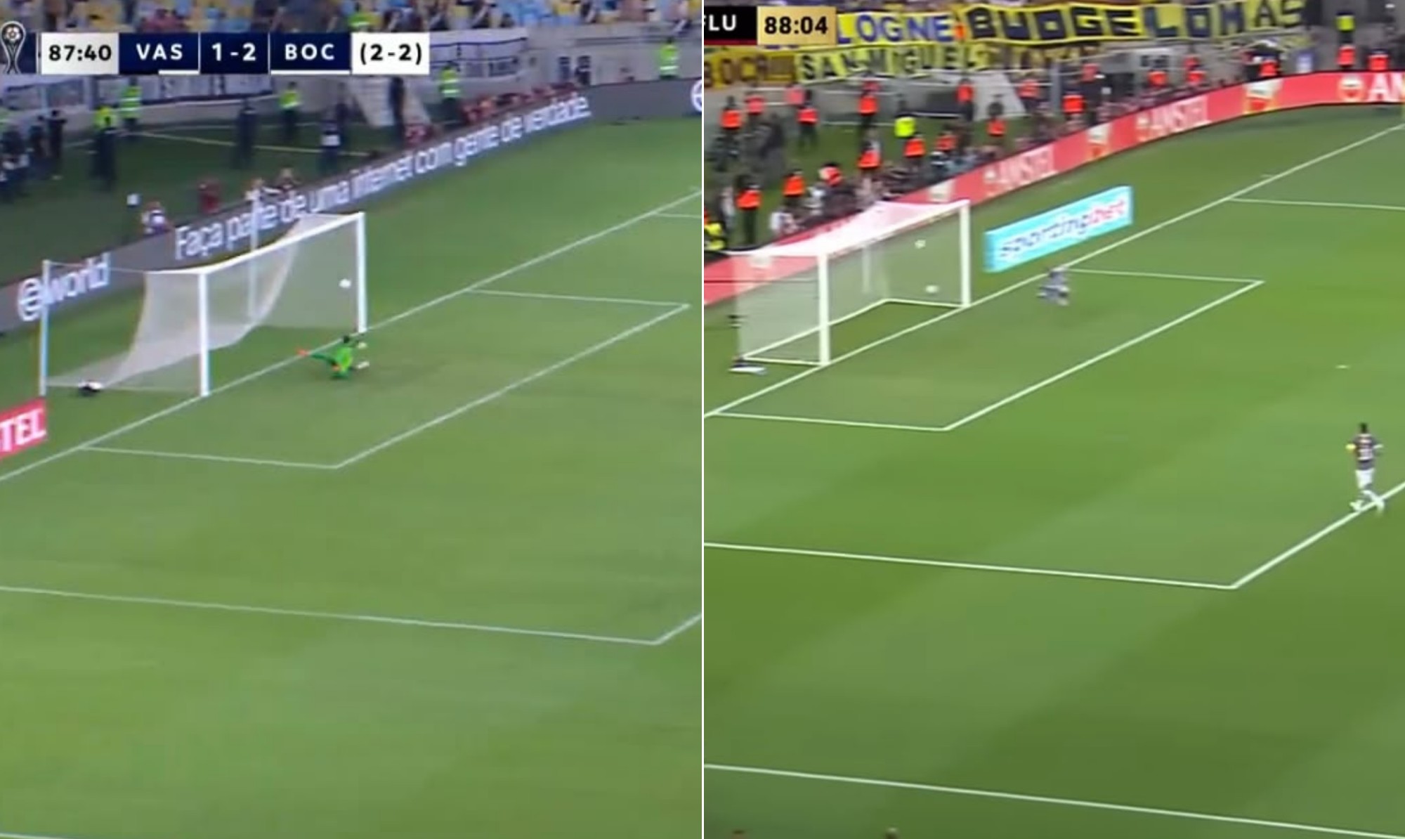 Trauma superado? Torcedores do Boca comparam gol de Paredes a lance da final da Libertadores de 2023; compare