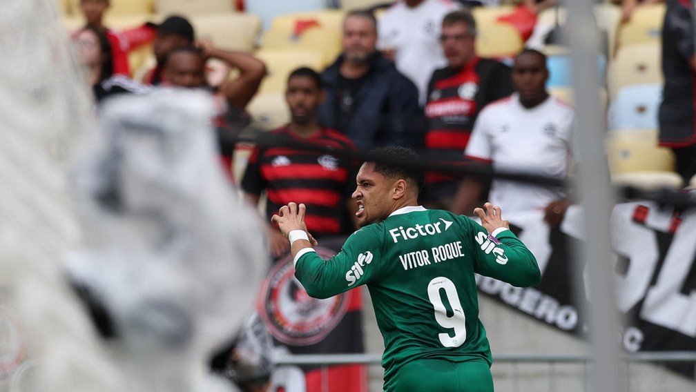 Vitor Roque vive grande momento no Palmeiras — Foto: Cesar Greco/Palmeiras