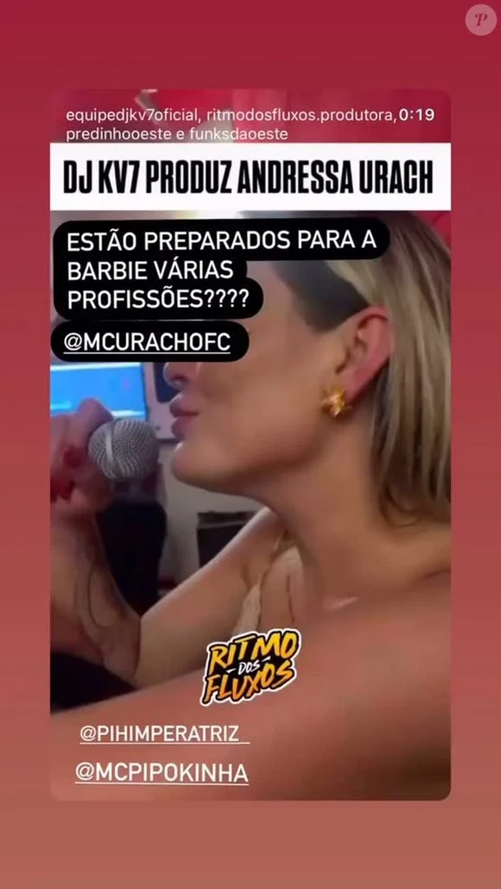 Andressa Urach choca a web ao cantar funk proibidão com MC Pipokinha: Sou  a nova Madonna